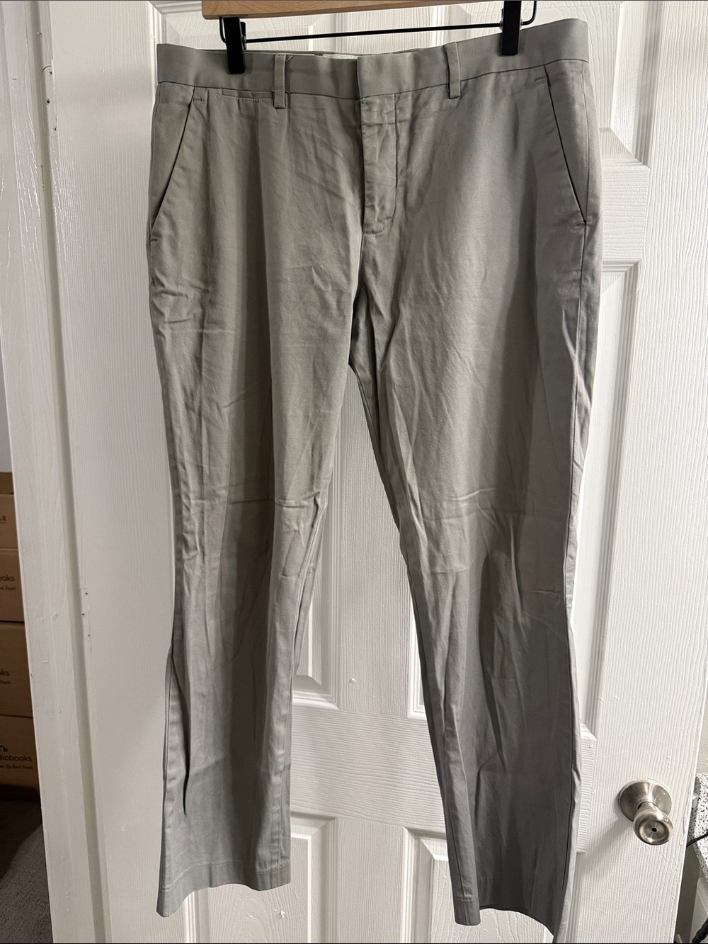 Express Men's Dress Pants in Light Gray